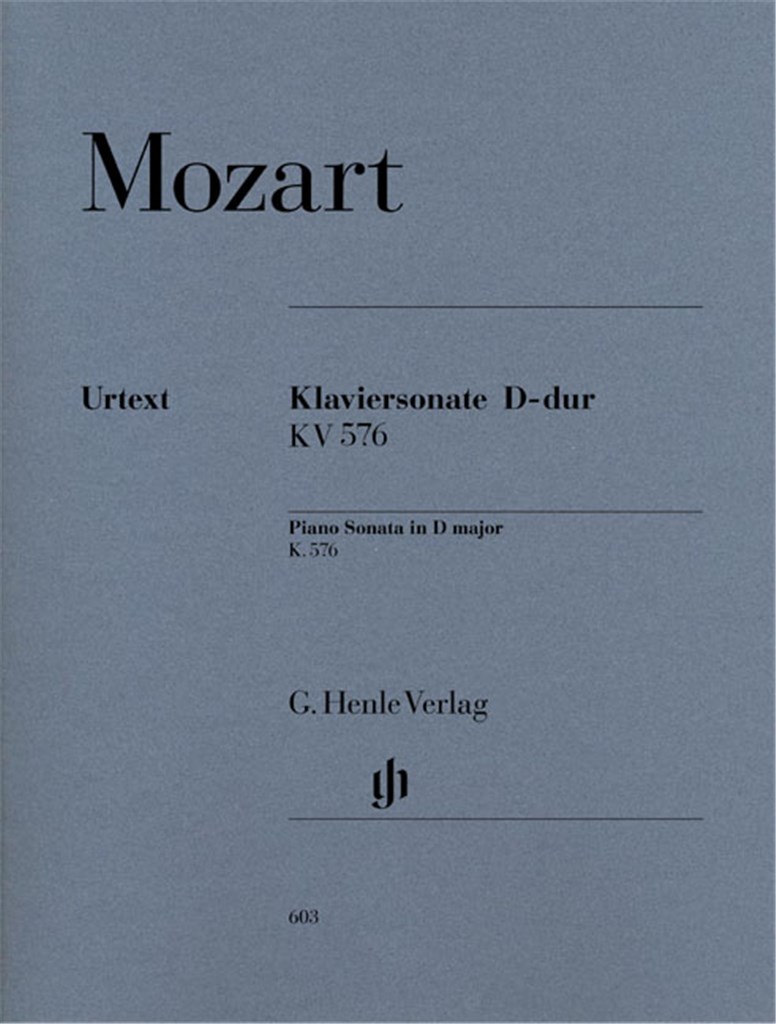 Sonate D-Dur KV576